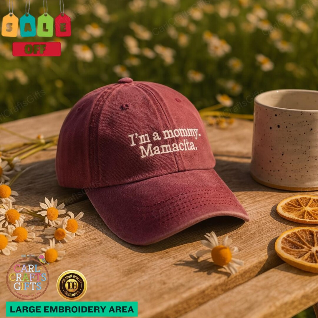 Funny “mommy Mamacita” Embroidered Hat – Love Island Viral Quote Cap – Reality TV Meme Mo... | Etsy (US)