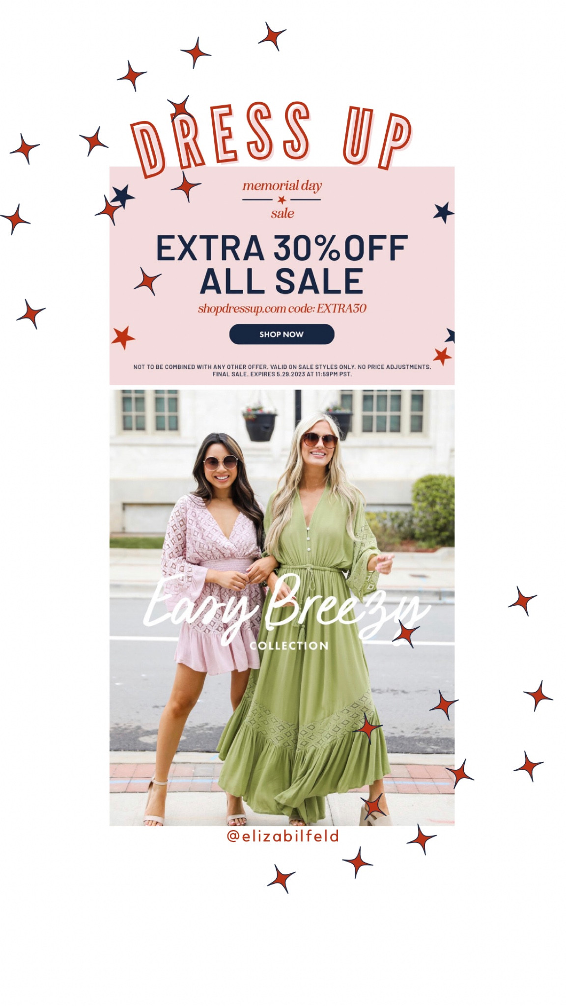 Memorial Day sale still going on at dress up! As well as new arrivals! 

#LTKU #LTKSeasonal #LTKsalealert