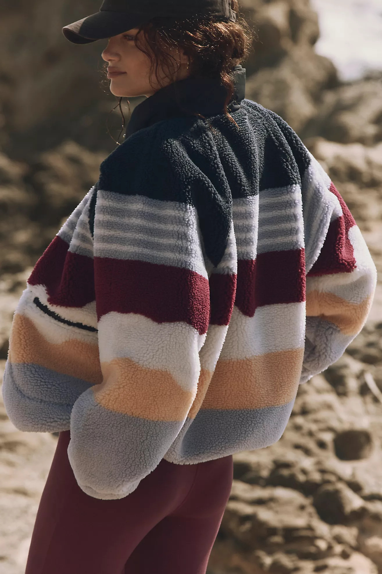 Hit The Slopes Printed Fleece Jacket | Free People (Global - UK&FR Excluded)