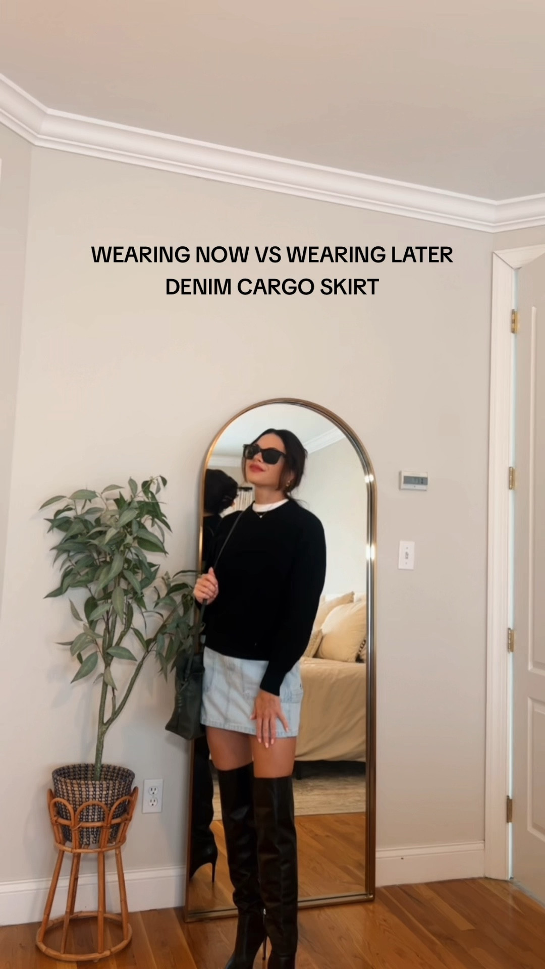 Wear it now —> wear it later 
Summer to fall denim cargo skirt  

#LTKFindsUnder50 #LTKStyleTip #LTKFindsUnder100