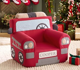 Anywhere Chair®, Fire Truck | Pottery Barn Kids