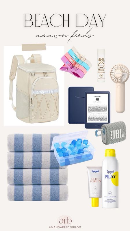 Beach day essentials from Amazon🏝️

Cooler backpack, mineral sunscreen, beach towels, and other beach trip must haves


#LTKTravel #LTKSeasonal #LTKSwim