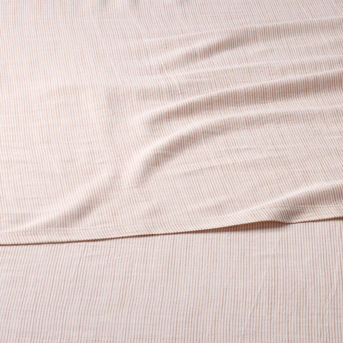 4pc King Micro Stripe Sheet Set Rust - Hearth & Hand\u2122 with Magnolia | Target
