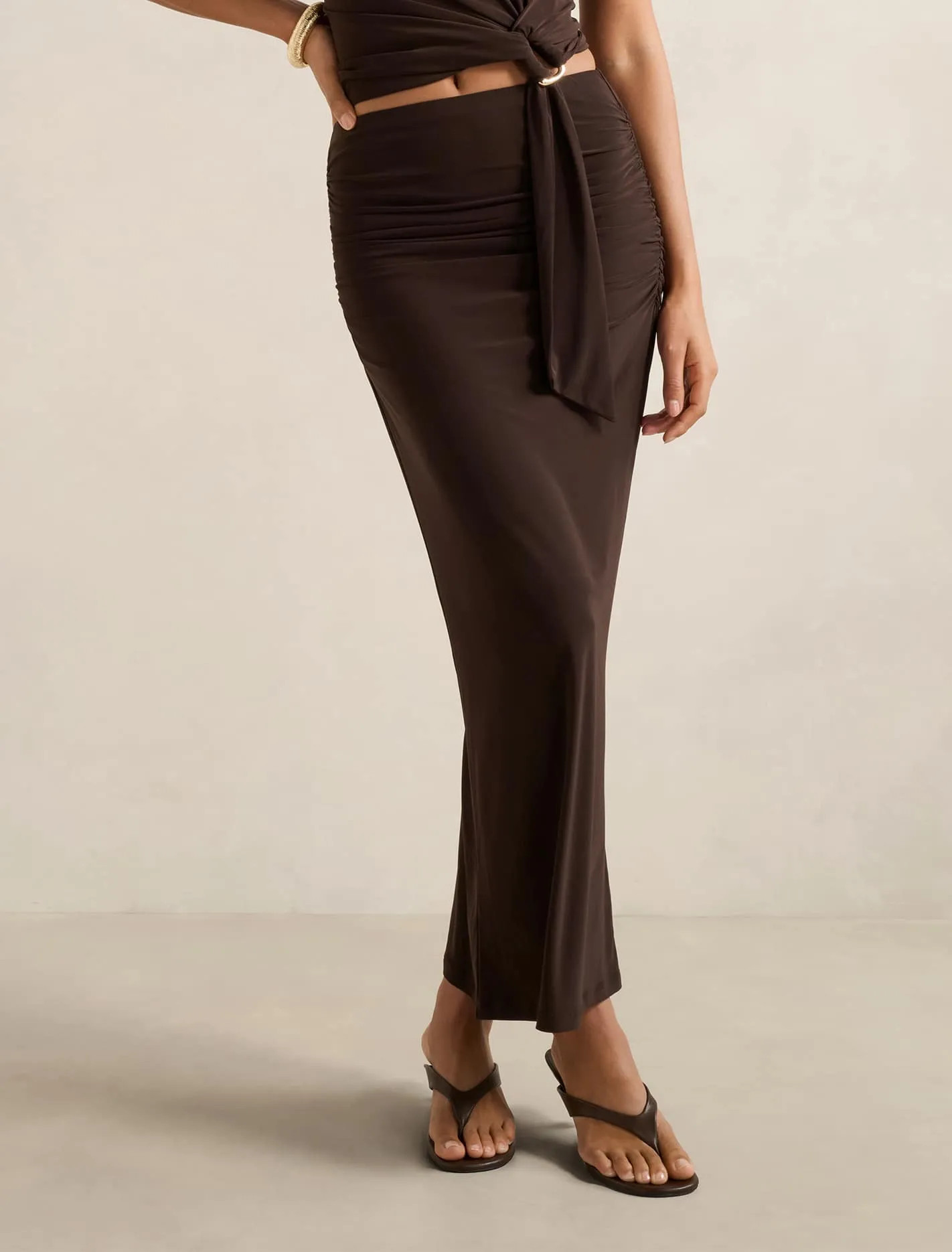Jazelle Jersey Maxi Skirt | Forever New (AU)
