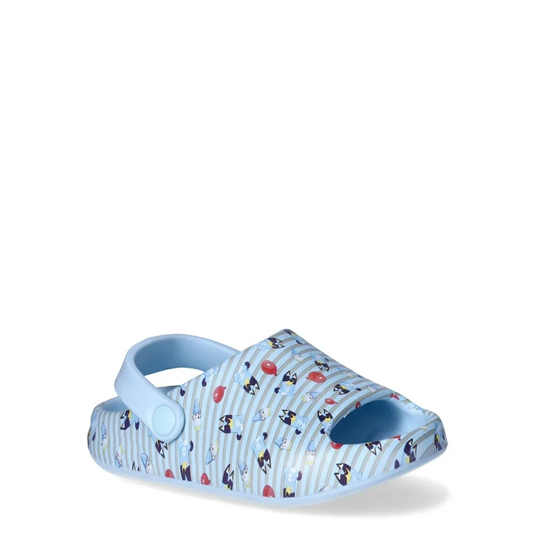 Bluey Toddler Boys Comfort Slide Sandals, Sizes 5/6 - 11/12 | Walmart (US)