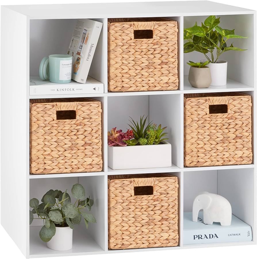 Best Choice Products 9-Cube Sturdy Storage Shelf Cubby Organizer Bookcase System for Nursery, Kid... | Amazon (US)