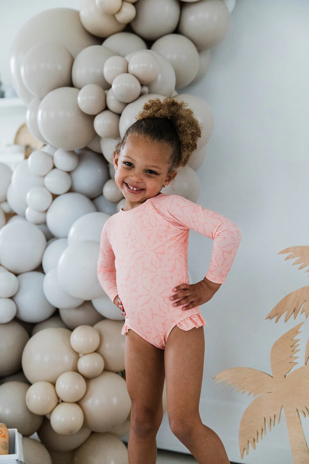 Laguna Rashguard - Tropical Floral | Kid's Swimwear | Ollie's Day