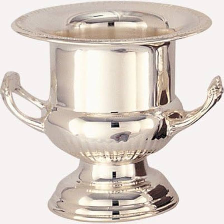 High Polished Stainless Steel Champagne or Wine Cooler, Ice Bucket | Amazon (US)