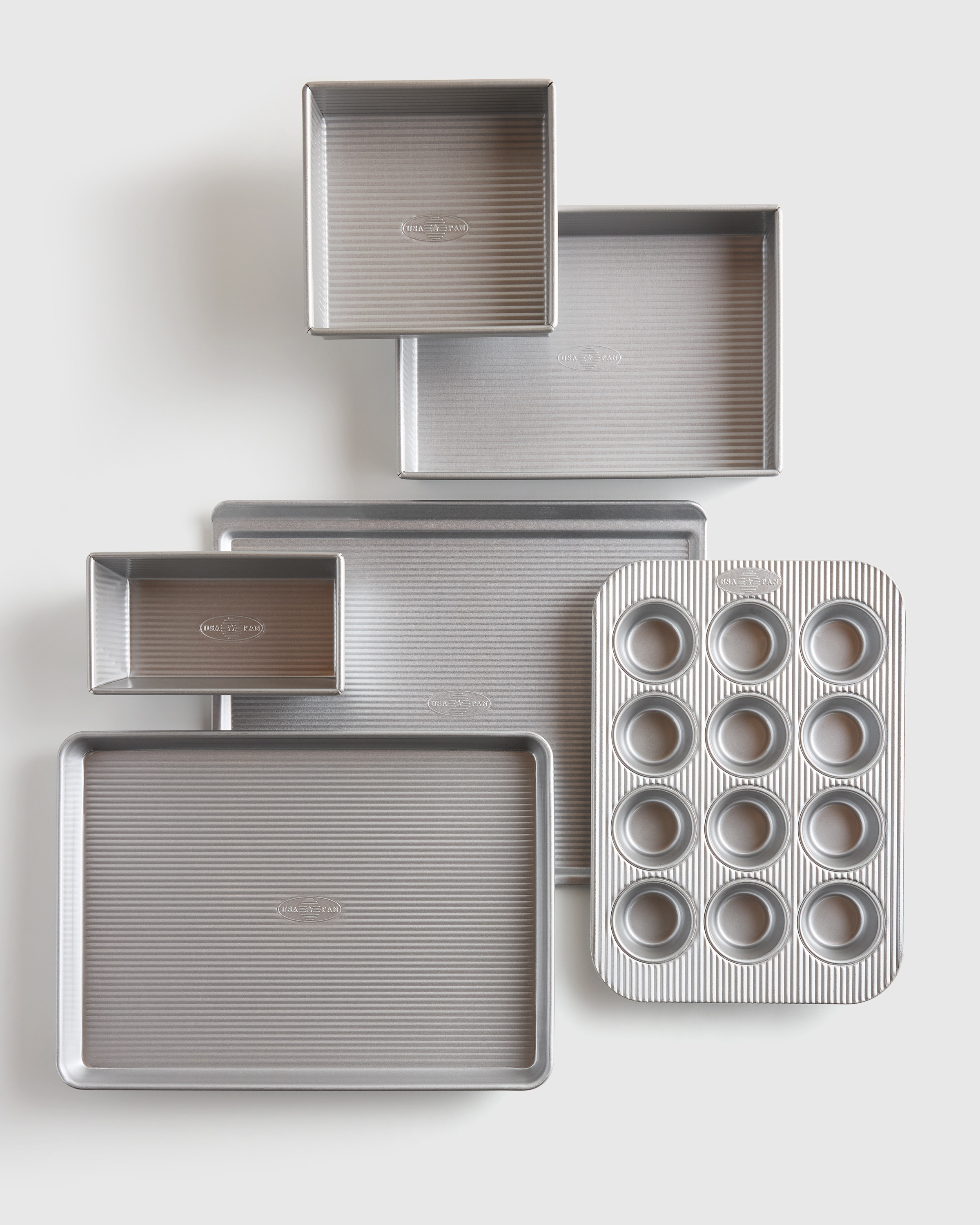 Quince | USA Pan | 6-Pc Nonstick Steel Bakeware Set | Quince