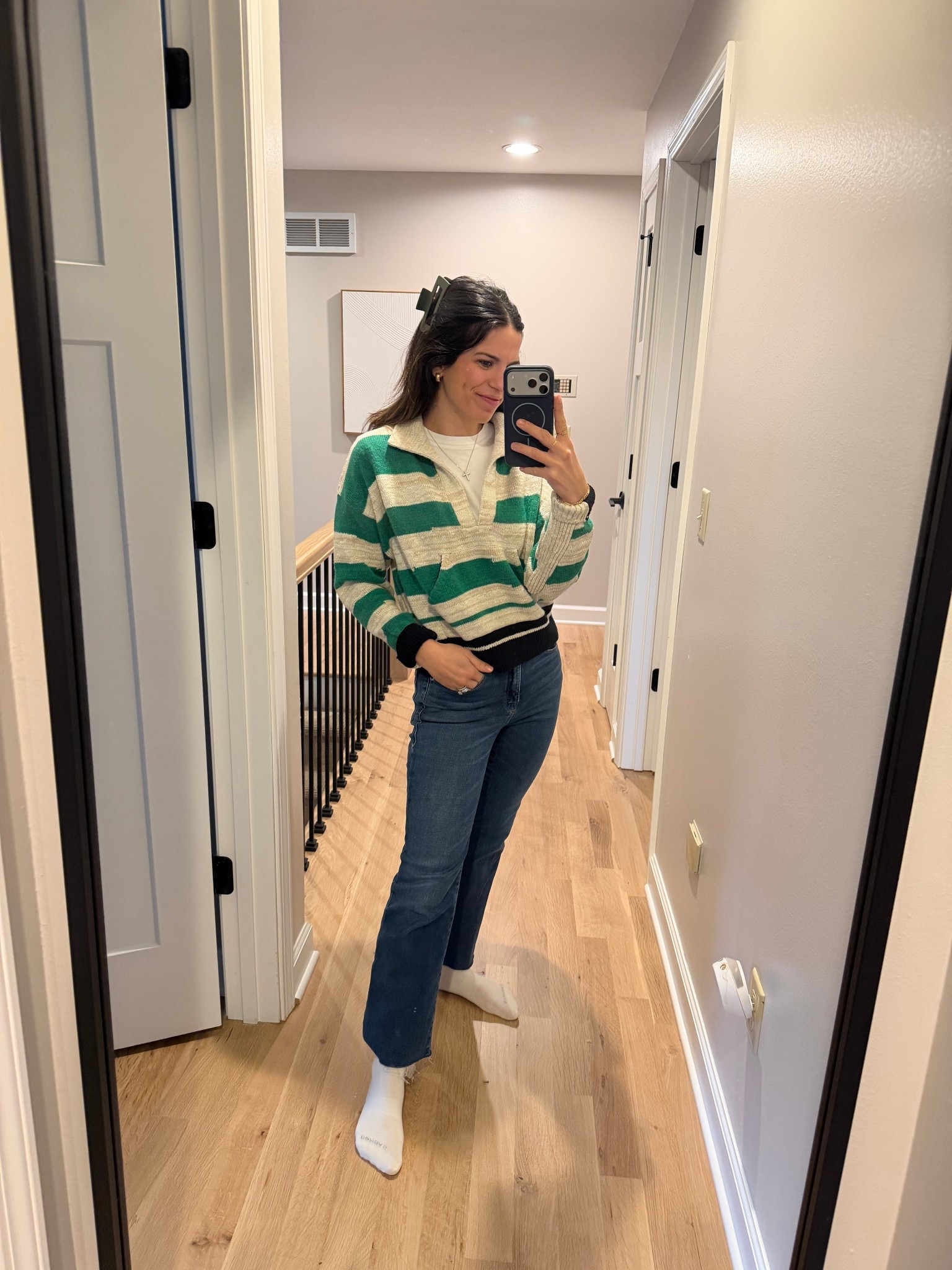 Casual outfit for winter! Anthropologie sale

#LTKdayinmylife #LTKmomlife #LTKSaleAlert