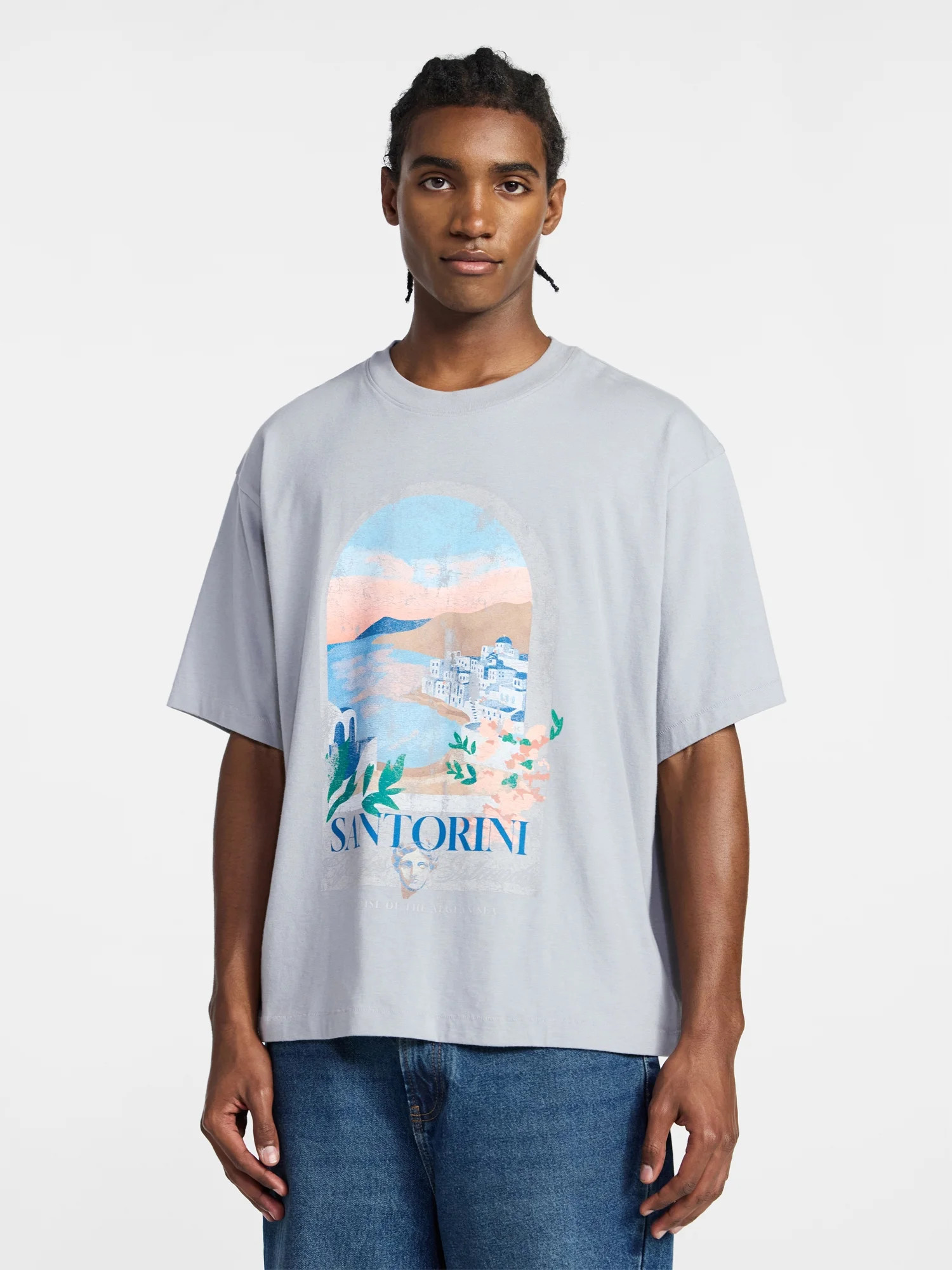 No Boundaries Heavyweight Graphic Tee with Short Sleeves, Men's XS-4XLT | Walmart (US)