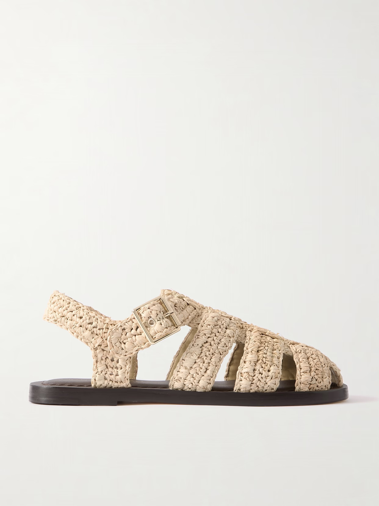 Loeffler Randall - Sawer Raffia Sandals - Neutrals | NET-A-PORTER (US)