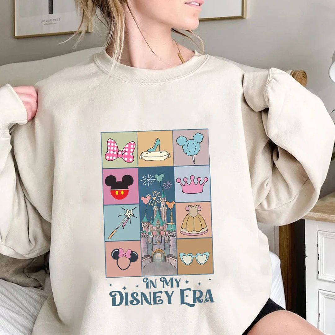 Comfort Colors in My Disney Era Shirt, Disneyworld Castle Shirts, Disney the Eras Tour Shirt, Col... | Etsy (US)
