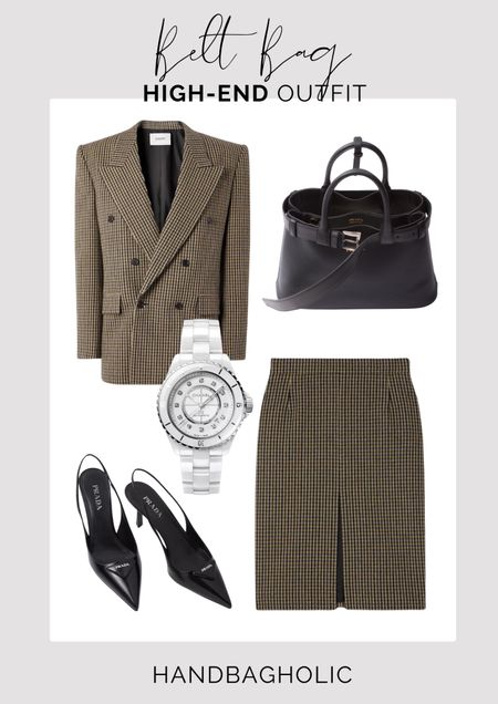 Investment pieces that’ll stand the test of time. From a Chanel watch to Prada shoes and a killer Saint Laurent suit this outfit oozes power and elegance. #ootd #bossoutfit #sprintoutfit #styleinspo #styleinspiration #saintlaurent #powerdressing #pradabag

#LTKstyletip #LTKSeasonal #LTKworkwear