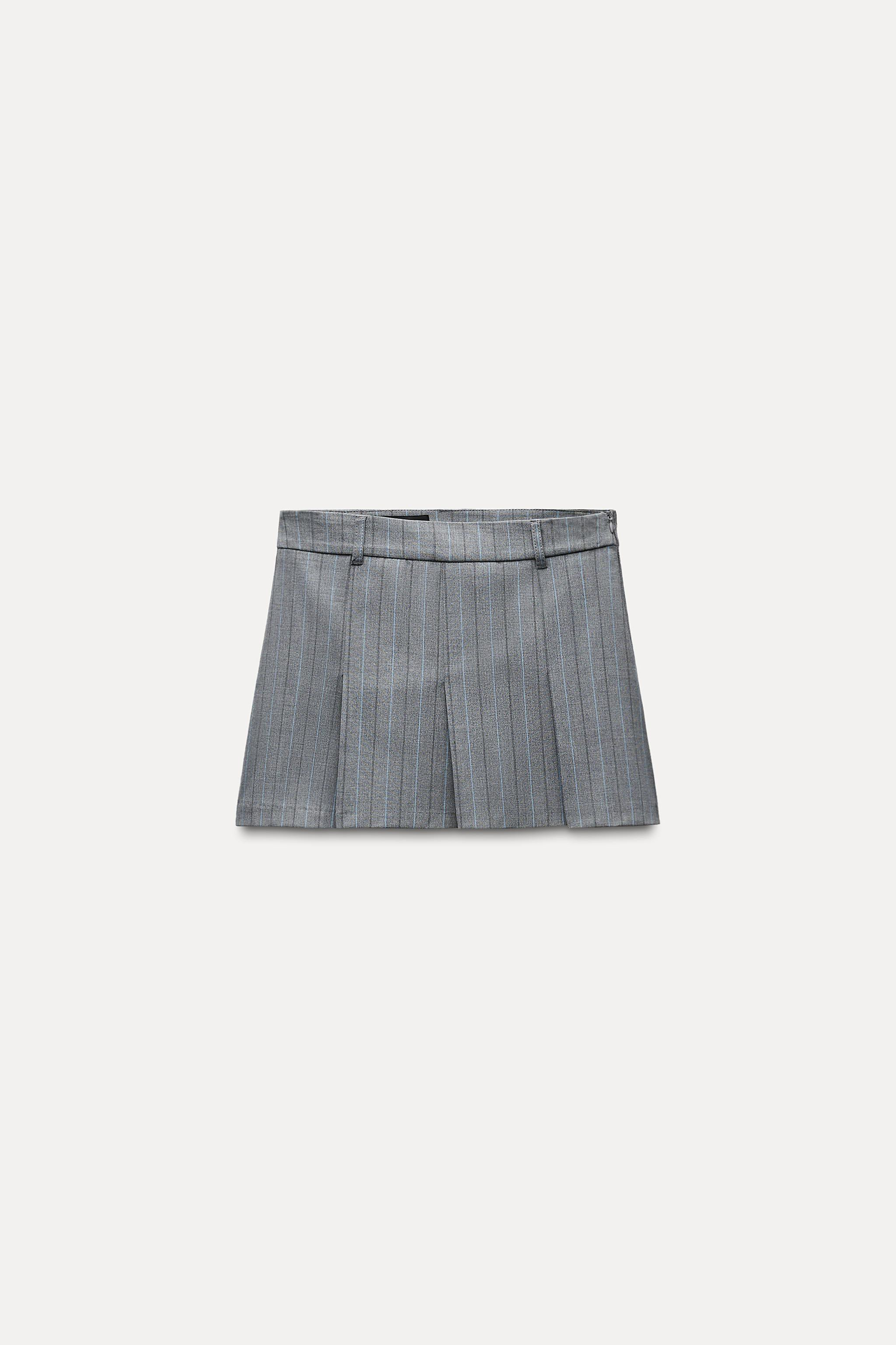 PINSTRIPE MINI SKIRT | Zara US