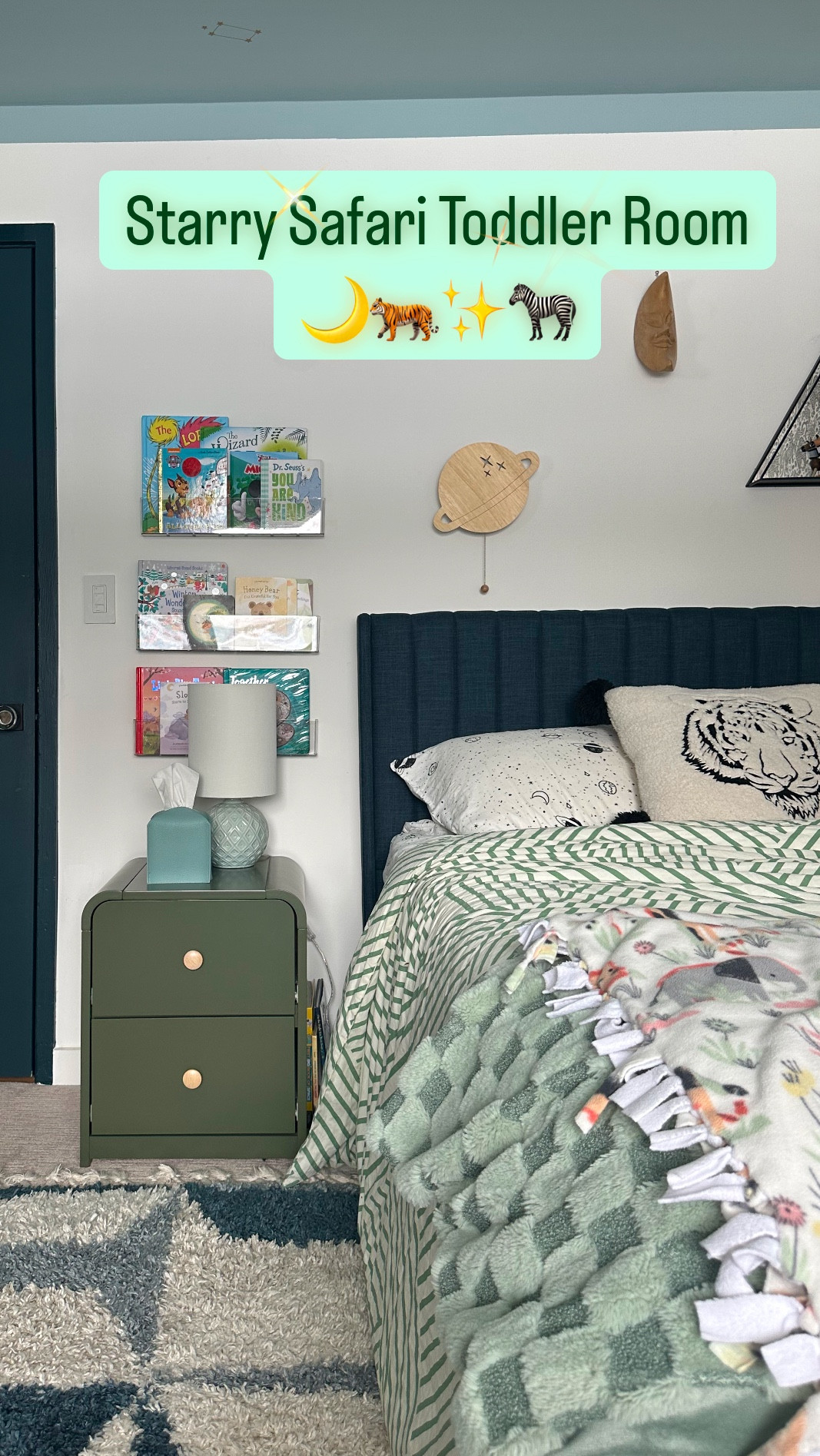 ✨🐅 Starry Safari Toddler Bedroom ✨🐍



#LTKKids #LTKBaby #LTKHome