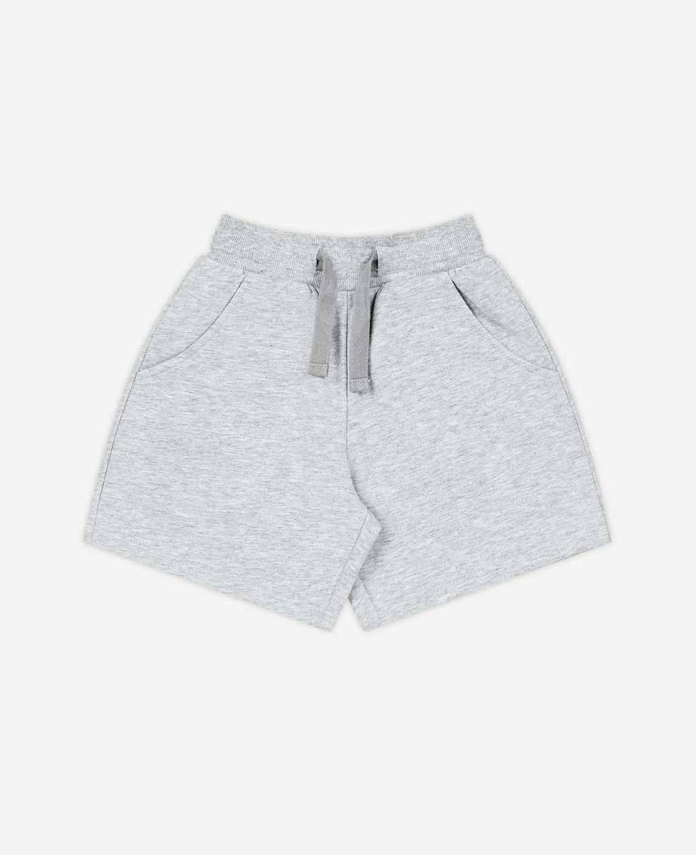 French Terry Shorts - Fog | Petite Revery