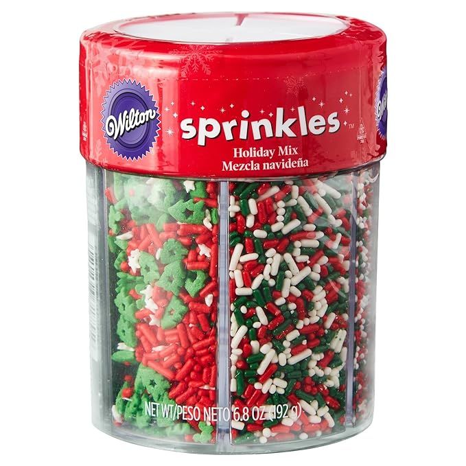 Wilton Holiday Mix 6 cell Sprinkles | Amazon (US)
