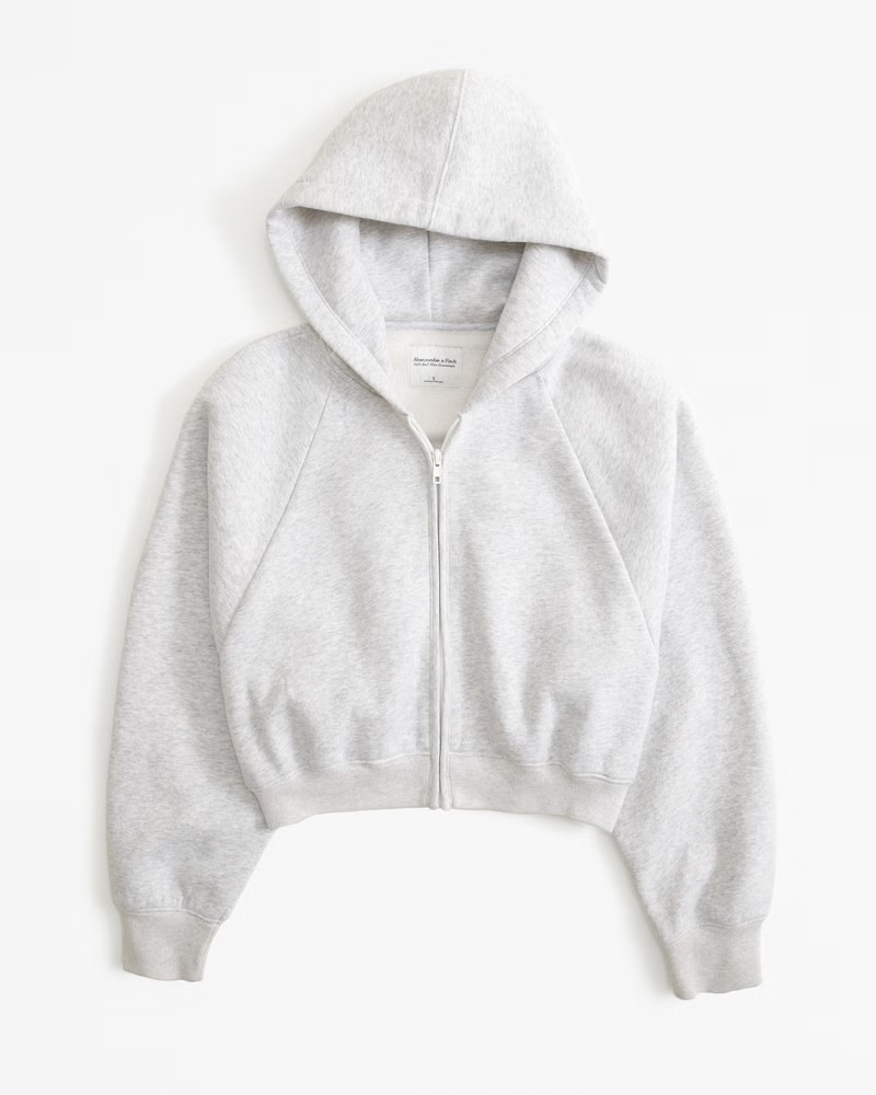 Shrunken Sunday Hooded Full-Zip | Abercrombie & Fitch (US)