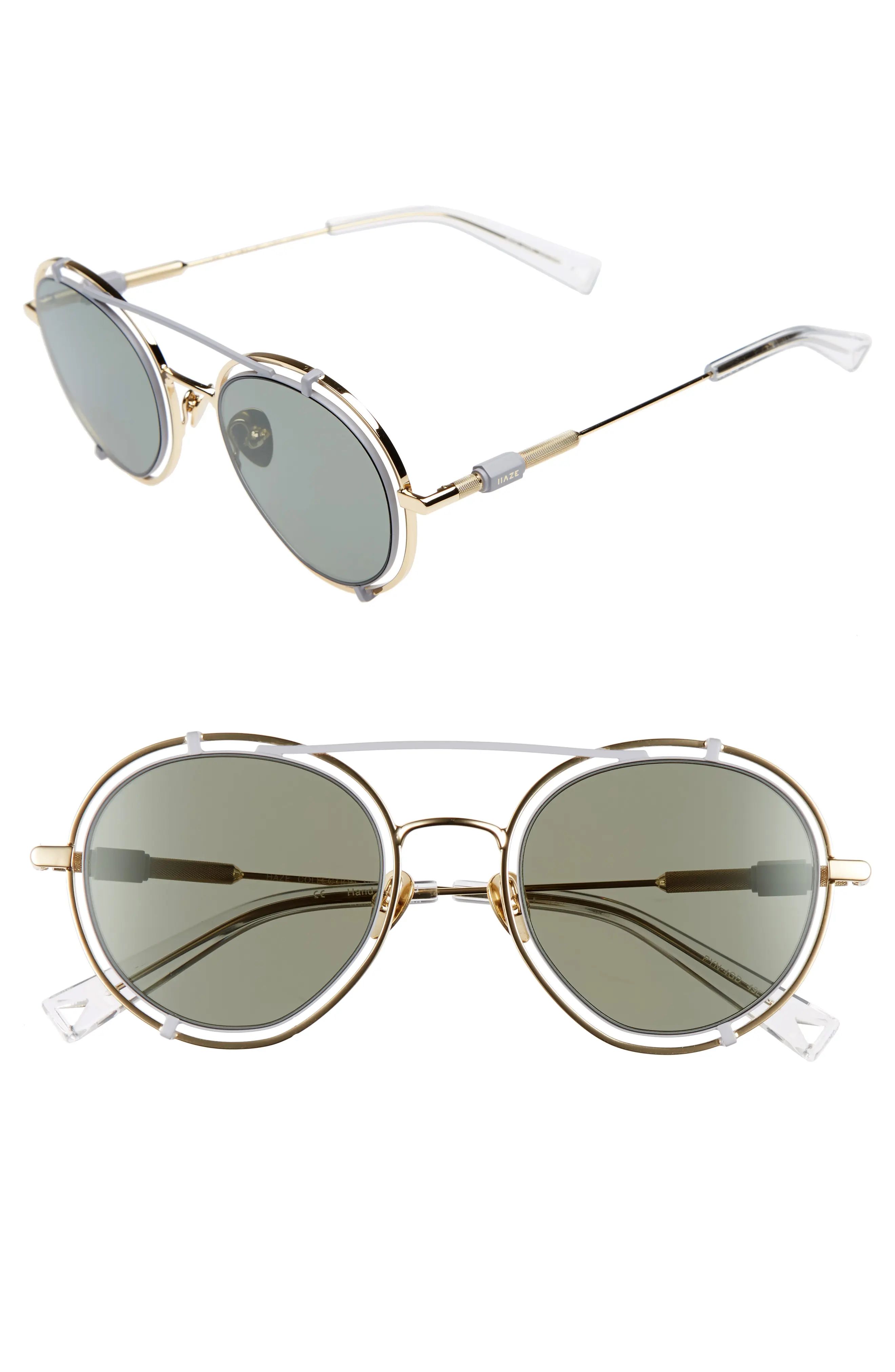 Pyn 55mm Mirrored Sunglasses | Nordstrom