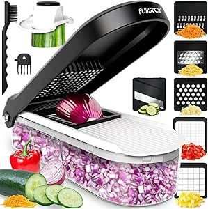 Vegetable Chopper Vegetable Cutter Mandoline Vegetable Slicer - Veggie Onion Salad Food Chopper M... | Amazon (UK)