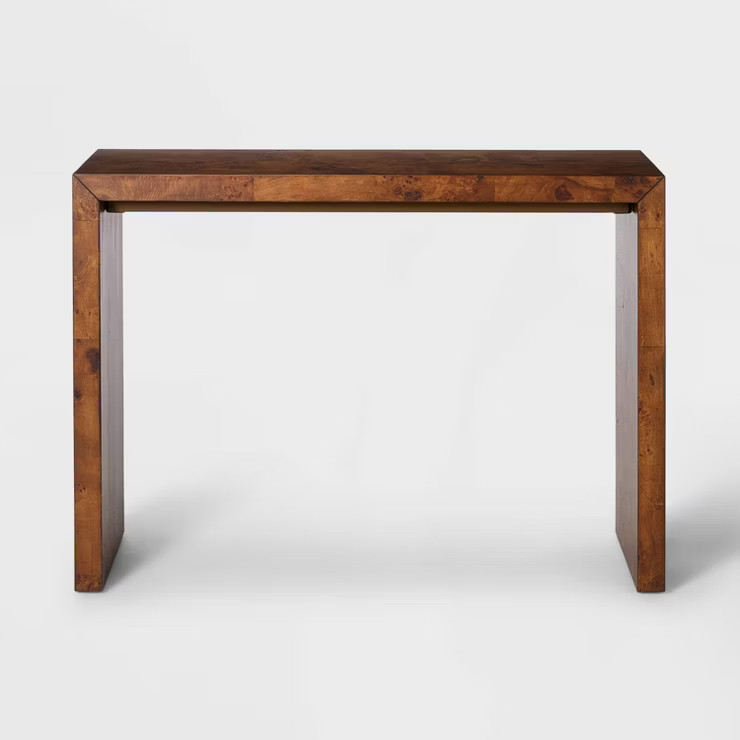 Ogden Burled Wood Console Table - Threshold™ designed with Studio McGee | Target