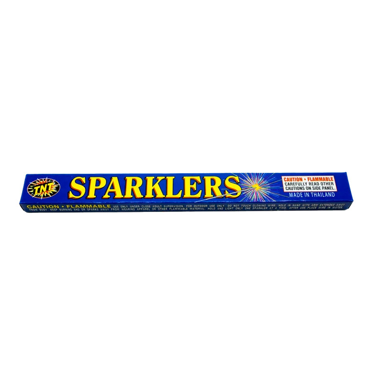 TNT Fireworks, 8in Gold Sparkler, Hand Held, Party, Holiday, Birthday | Walmart (US)