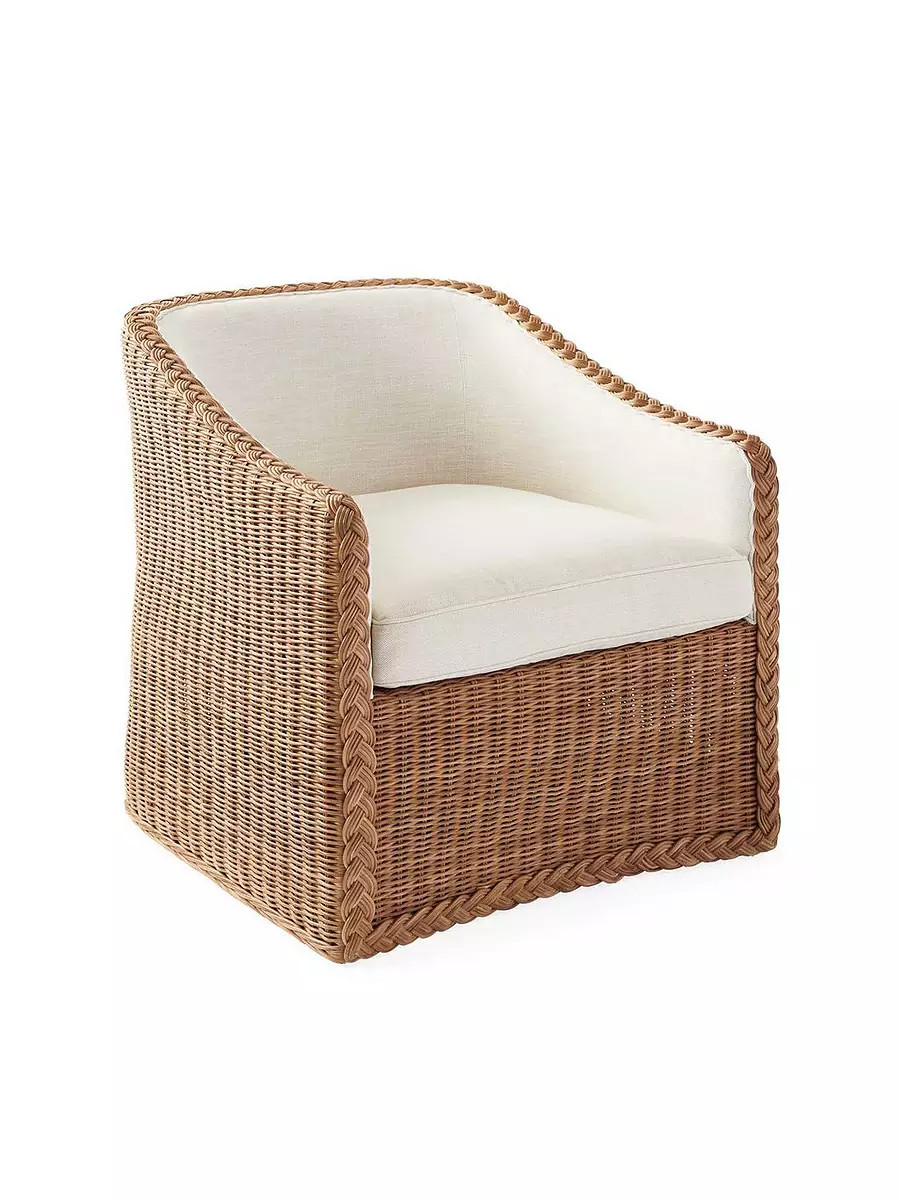 Yarmouth Swivel Chair | Serena and Lily