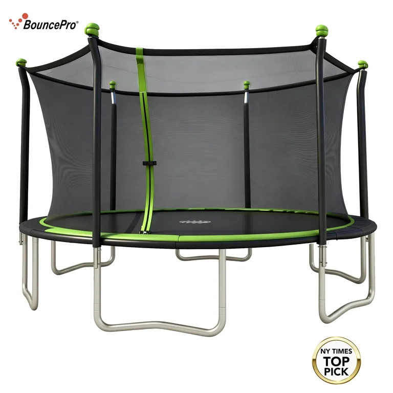 Sportspower BouncePro 14ft Trampoline Meets ASTM Safety Standards, Heavy-Duty Rust-Resistant Stee... | Walmart (US)