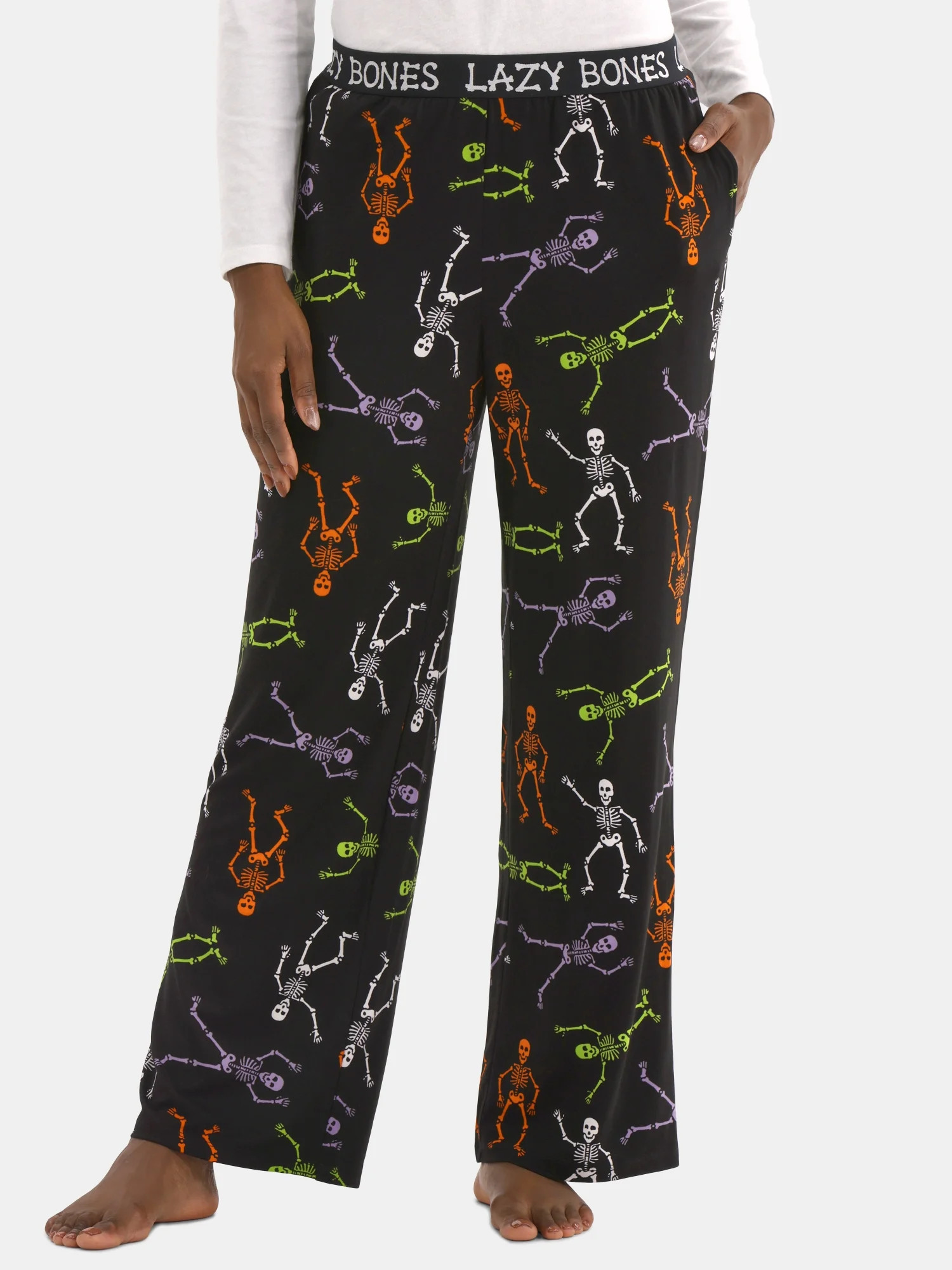 Halloween Women’s Printed Sleep Pants from Way to Celebrate, Sizes XS-3X | Walmart (US)