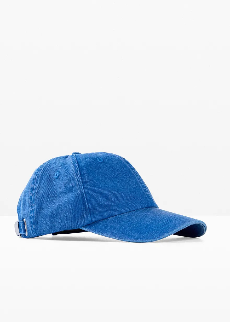 Modische Cap im Washed-Look - blau - Damen | bonprix | Bonprix DE