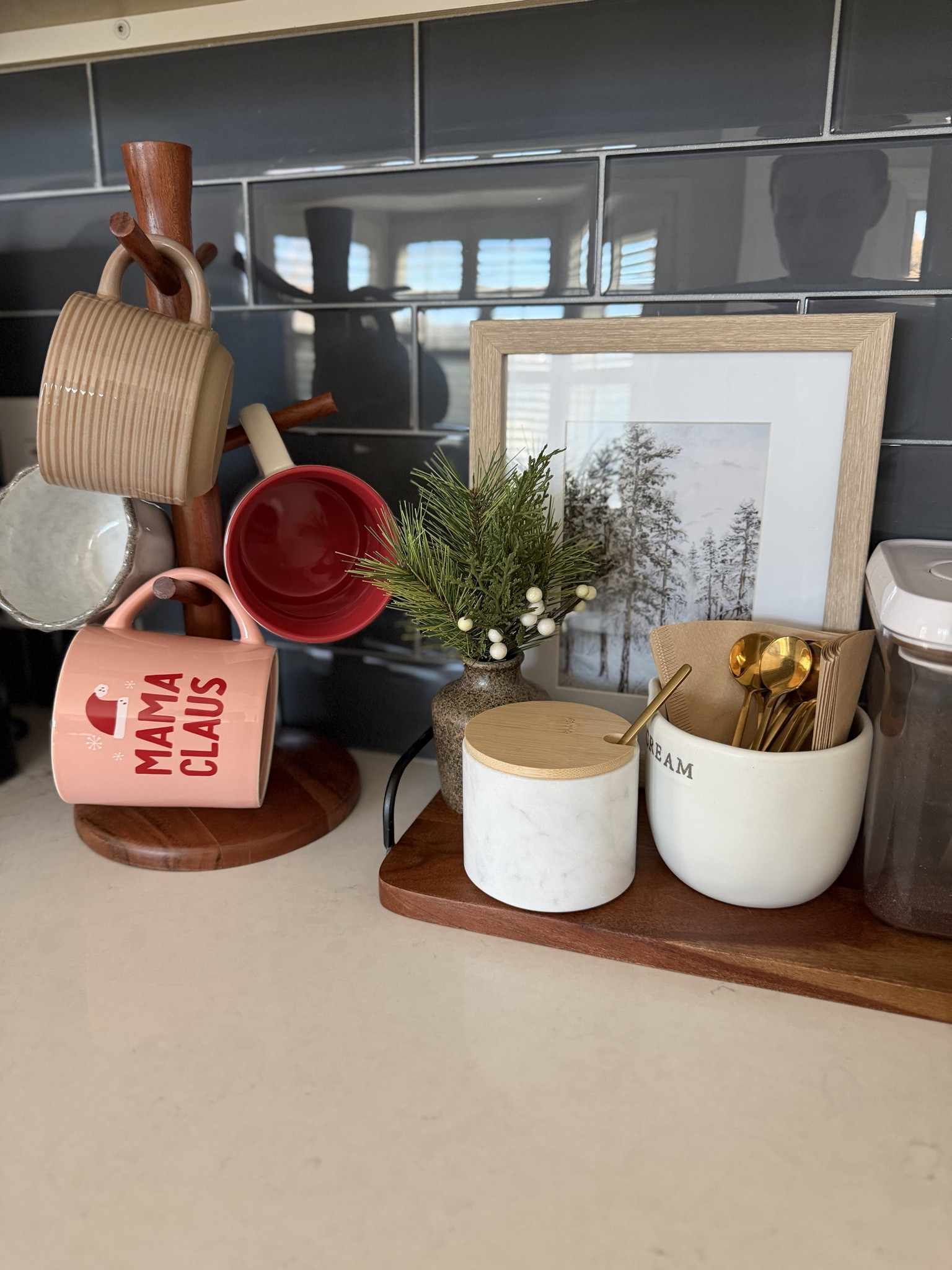 Christmas coffee station 🫶🏻🎄🎅🏻

The bud stems are old from Target’s Hearth and Hand collectionn

#LTKHoliday #LTKStyleTip #LTKHome