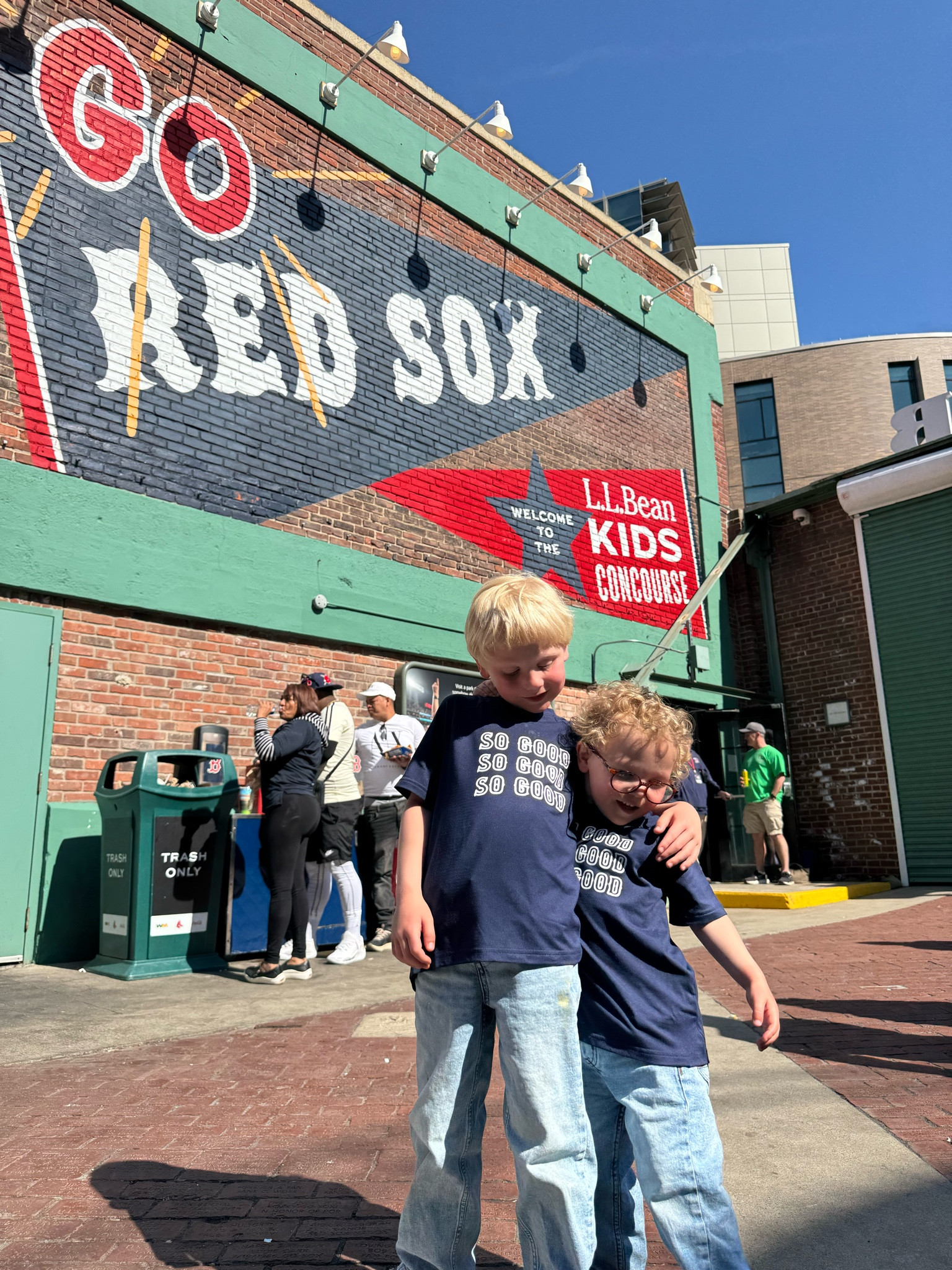 My boys received so many compliments on their shirts today.

I made them using my cricut and everyday iron on vinyl. I LOVE how they came out 

#LTKKids