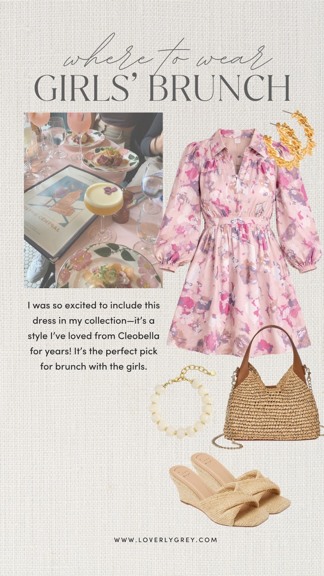 This dress style is so good! It’s part of my collection with Cleobella that launched today - you can find this dress on Cleobella’s website! 

Loverly Grey, spring dress, spring looks, spring outfit 

#LTKSeasonal