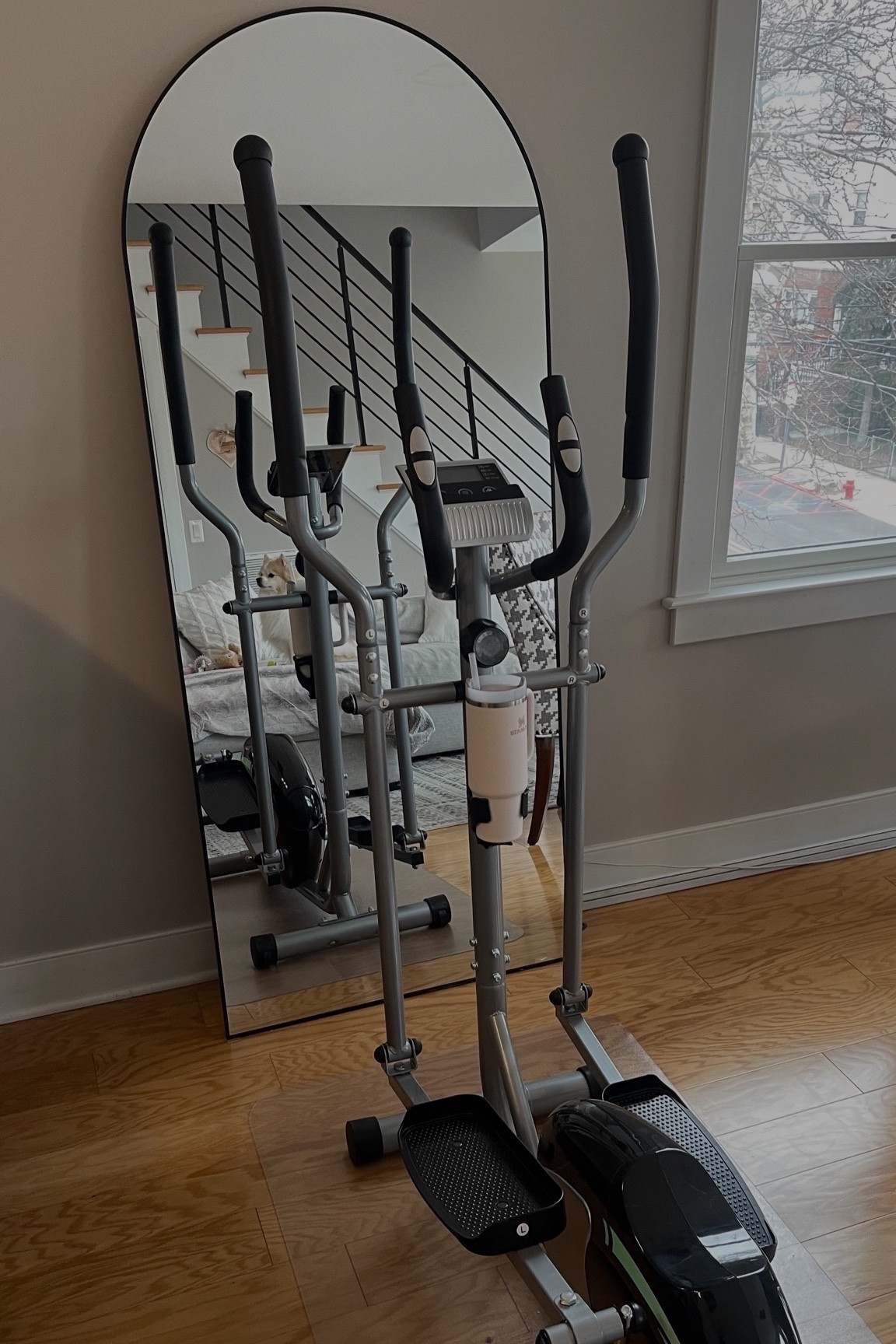 Everything from my home gym corner | 
Elliptical machine:
✔️ hyper- quiet 
✔️ mobile - built in wheels, easy to move around
✔️ assemble friendly 
links below | #amazon #walmart #homegym 

#LTKhome #LTKU #LTKfitness