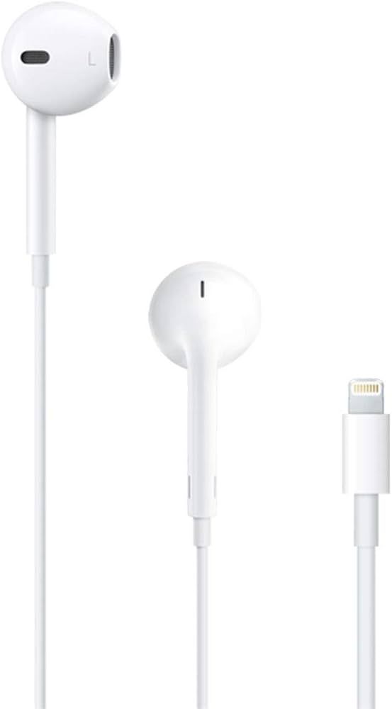 Apple EarPods Headphones with Lightning Connector. Microphone with Built-in Remote to Control Mus... | Amazon (US)