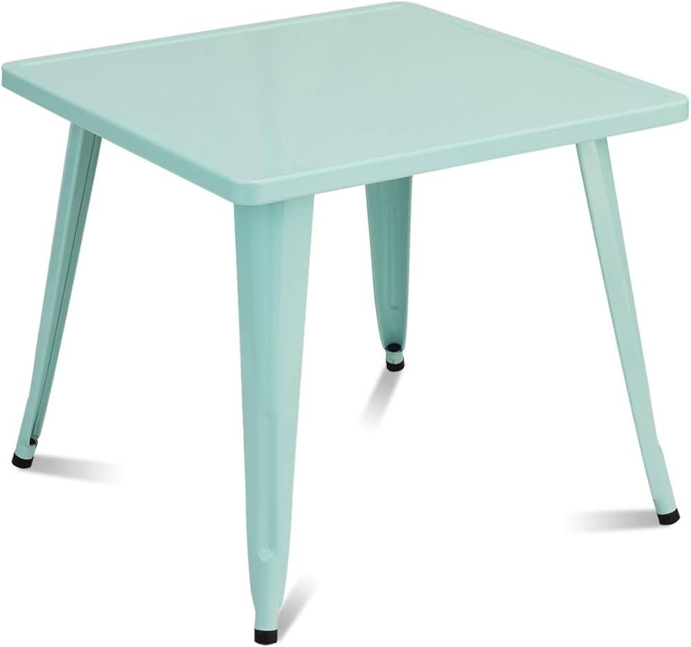 Costzon Kids Steel Table for Indoor/Outdoor Use, Preschool, Bedroom, Playroom, Activity Table for... | Amazon (US)
