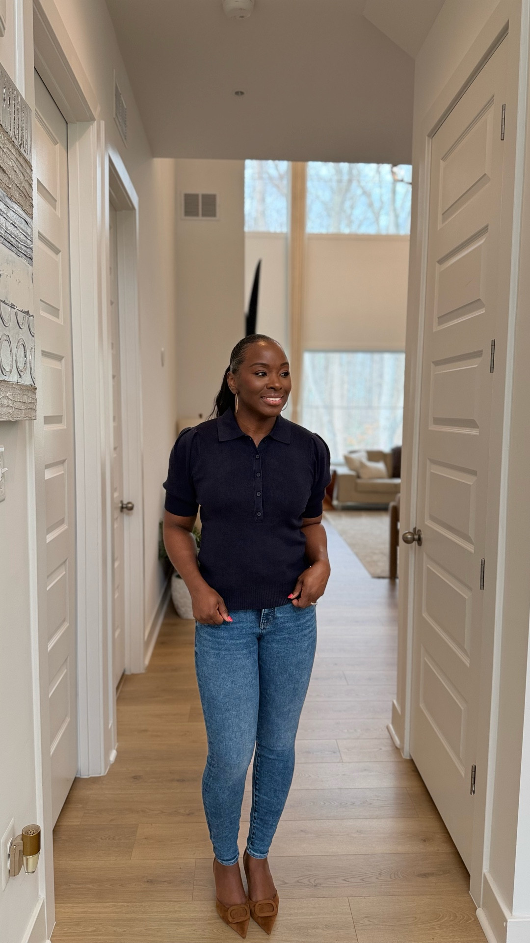 I can’t get enough of this light weight sweater  collard shirt. It’s perfect for the spring and looks great with jeans and so much more. Walmart style… I also found a similar top at Old Navy 

#LTKWorkwear #LTKgrwm #LTKootd