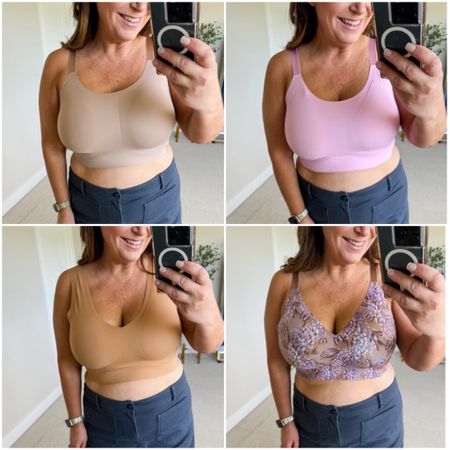 Eby wireless bras are great for summer outfits. I’m wearing XLDD (straps are thicker for DD) 

Use code RYANNEFS15 for 15% off + free shipping. Usually you have to spend $100 to get free shipping but it is free with my code.  My code is also STACKABLE on EBY's already discounted sets and bra bundles. 

@joineby  #EbyPartner

Fashion  fashion finds  fashion essentials  fashion favorites  closet staples  wardrobe essentials  the recruiter mom  midsize style  midsize fashion  

#LTKFindsUnder100 #LTKMidsize #LTKStyleTip