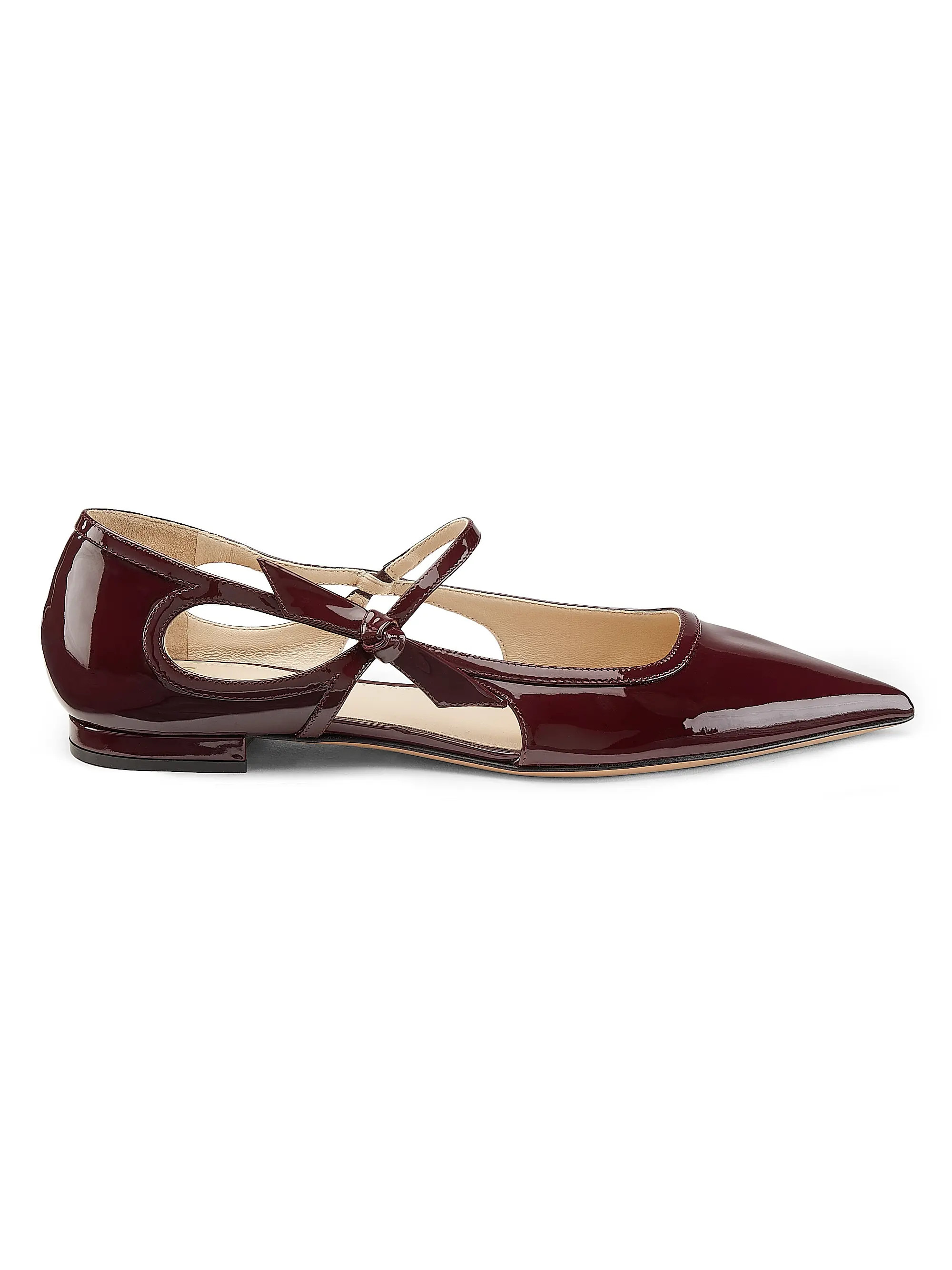Luita Patent Leather Mary Jane Flats | Saks Fifth Avenue