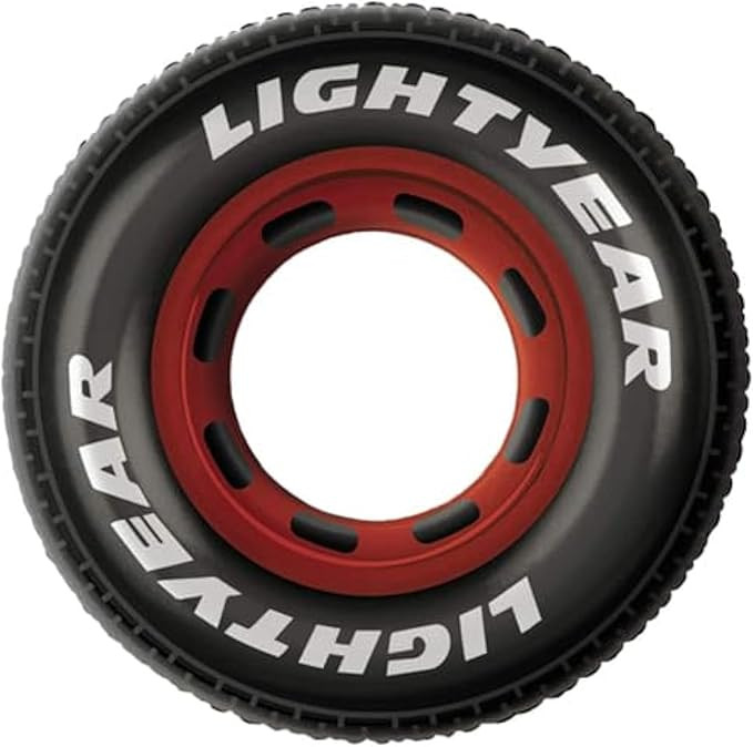 Multicolor Disney/Pixar Cars 3 Inflatable Plastic Tires - 25" (Pack of 2) - Perfect for Kids Part... | Amazon (US)