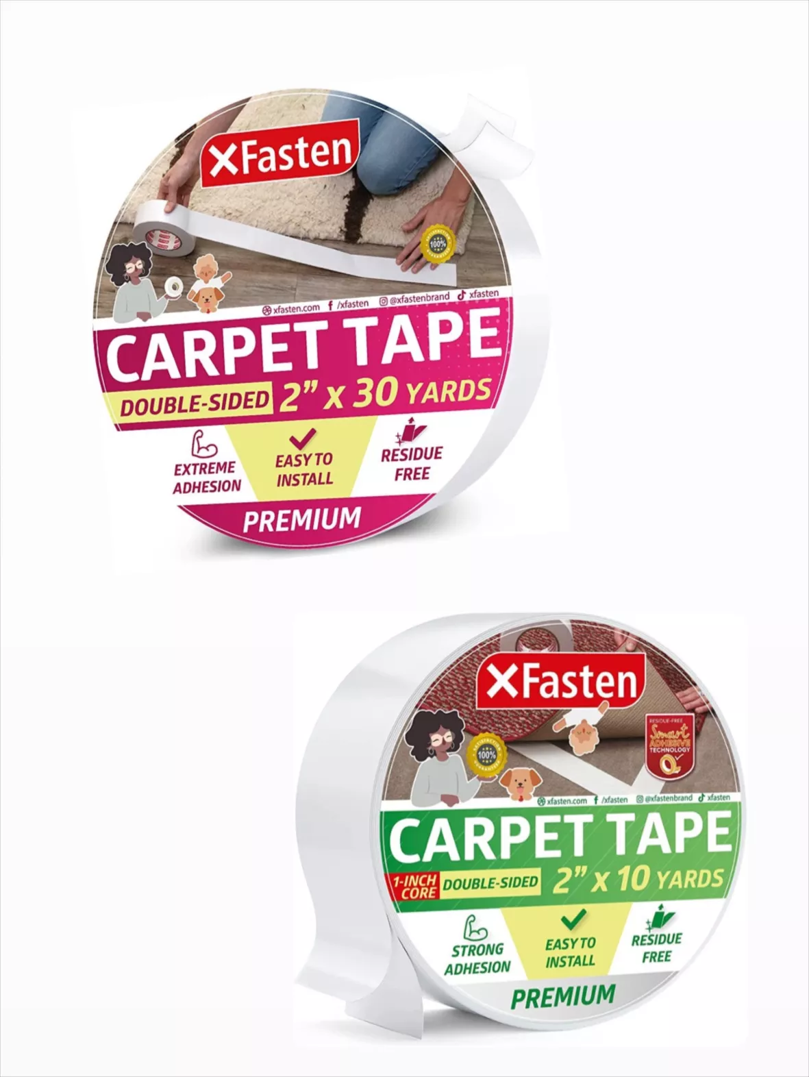 XFasten Double Sided Carpet Tape - … curated on LTK