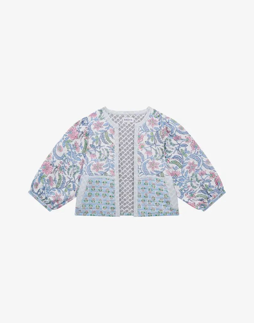 Organic Cotton Block Print Jacket | Brora