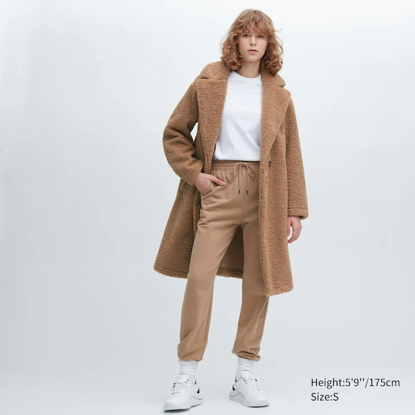 Windproof Outer Fleece Tailored Coat | UNIQLO (US)