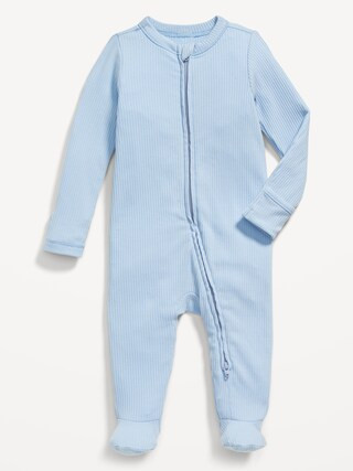 Unisex 2-Way-Zip Sleep & Play Footed One-Piece for Baby | Old Navy (CA)