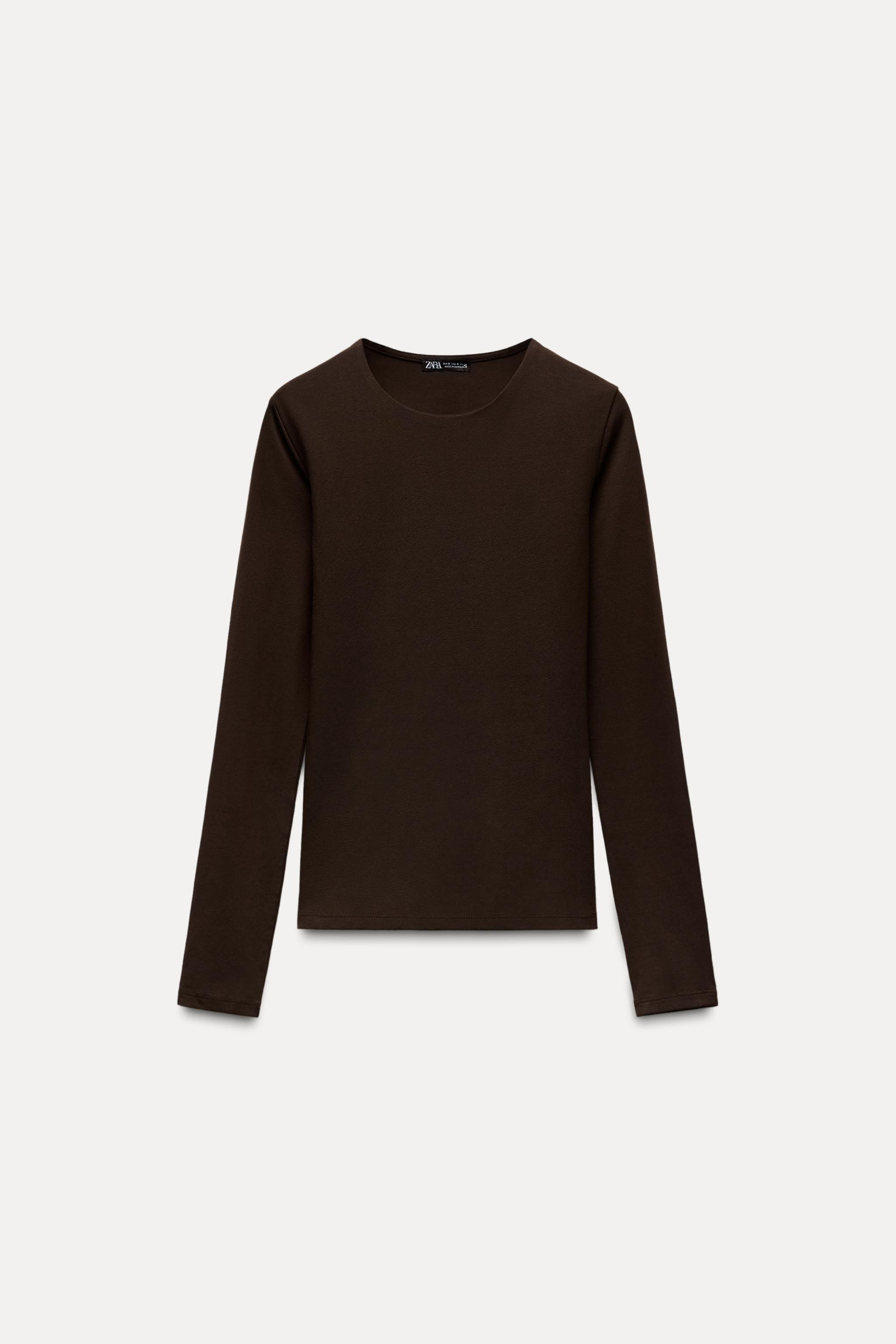 LONG SLEEVE T-SHIRT | Zara US