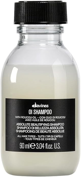 Davines OI Nourishing Shampoo for All Hair Types, Adds Silky-Smooth Shine & Volume, Softens And R... | Amazon (US)