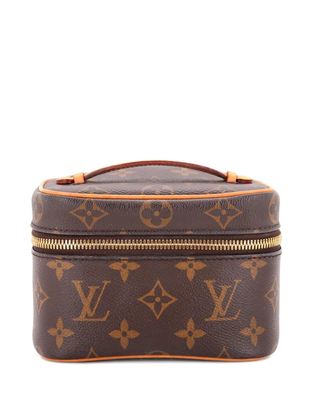 Nice Vanity Case Monogram Canvas Nano pouch | Farfetch Global