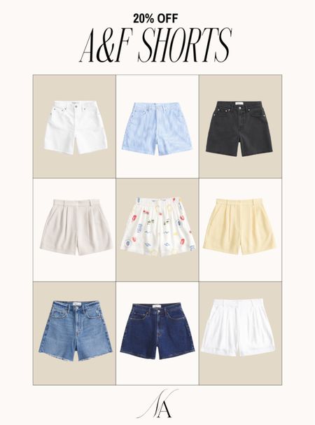 20% off Abercrombie shorts 🤍 

#abercrombie #shorts #summershorts

#LTKFindsUnder100 #LTKStyleTip