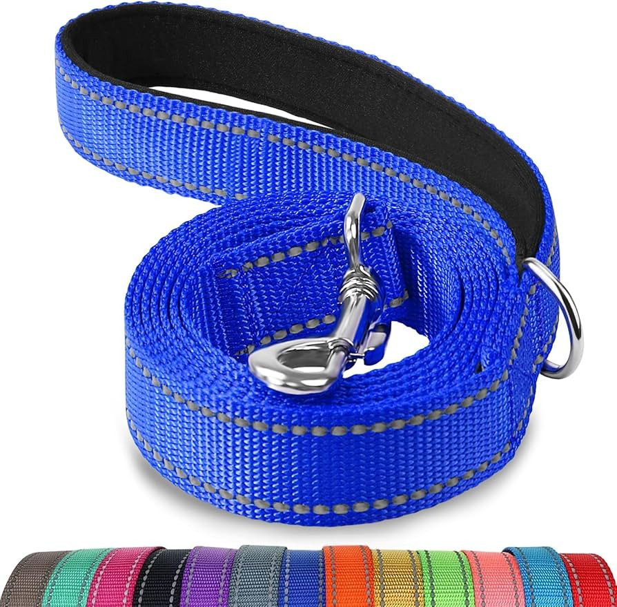 Joytale Double-Sided Reflective Dog Leash, 6 FT/5 FT/4 FT, Padded Handle Nylon Heavy Duty Leashes... | Amazon (US)